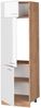Vicco Küchenschrank Küchenzeile R-Line, Weiß Hochglanz, Kühlumbauschrank 60 cm Bild 4