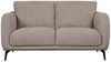 2-Sitzer Sofa Alenes Stoff Taupe - mit Taschenfederkern & weicher Polsterung Bild 4