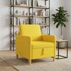 vidaXL Sofa mit Stauraum Helles Gelb 72 x 78 x 87 cm Polyester 42036873 Bild 3