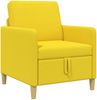vidaXL Sofa mit Stauraum Helles Gelb 72 x 78 x 87 cm Polyester 42036873 Bild 2