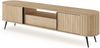 AX LIVING Lowboard Sanremi TV Schiebeschrank Eiche Cremona Braun 196 cm Bild 3