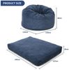 GarveeMore Sitzsack Sessel Bodensessel Beanbag aus Cord für Erwachsene & Kinder Bild 2
