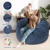 GarveeMore Sitzsack Sessel Bodensessel Beanbag aus Cord für Erwachsene & Kinder Bild 3