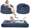 GarveeMore Sitzsack Sessel Bodensessel Beanbag aus Cord für Erwachsene & Kinder Bild 4