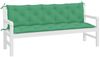vidaXL Gartenbank-Auflagen 2 Stk. Grün 180x50x7 cm Oxford-Gewebe 361721 Bild 4