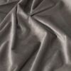 Eurofirany 'VILLA' Vorhang, Samtvorhänge, Velours Blickdicht, Graphit, Grau, KRÄUSELBAND, H270 x B140 cm (1er Pack) Bild 2