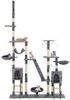 vidaXL Katzen-Kratzbaum Sisal 230-250 cm Pfoten-Aufdruck Grau 170618 Bild 2