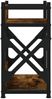 vidaXL Druckerständer 2 Ablagen Räuchereiche 40x20x40 cm Holzwerkstoff 833992 Bild 5