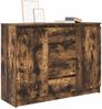 vidaXL Sideboard mit Schubladen Räuchereiche 100,5x35x76 cm 3328448 Bild 4