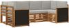 vidaXL Ecksofa Set mit Kissen 5 pcs 3384762 Bild 2
