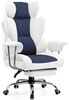 GTPLAYER Gaming-Stuhl Gaming Stuhl, Gamer Stuhl, Ergonomischer Bürostuhl Stoffoberfläche (Packung), Schreibtischstuhl Chefsessel mit Fußstütze höhenverstellbar kunstleder Bild 5