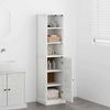 vidaXL Badezimmermöbel-Set mit Regal VIGO 2 pcs Weiß und Antikweiß 3328532 Bild 4