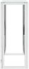 vidaXL Konsolentisch 70x30x70 cm Edelstahl und Glas 350033 Bild 4