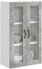 vidaXL Wandglas-Schrank PORTO Beton Grau 60 x 31 x 100 cm 885528 Bild 3