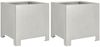vidaXL Pflanzkübel 2 Stk. 30x30x30 cm Edelstahl 851194 Bild 2