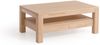Couchtisch Tisch mit Schublade DINOT XL Eiche Massivholz 120x80 cm Bild 1