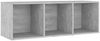 vidaXL TV-Schränke 2 Stk. Betongrau 107 x 35 x 37 cm Spanplatte [3079938] Bild 4