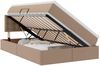 vidaXL Aufbewahrungsbett mit Matratze Cappuccino 120 x 200 cm 3370392 Bild 2