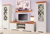 OTTO home Wohnwand Lisa, (Set, 3-St), bestehend aus zwei Vitrinen und einem Lowboard, massives Kiefernholz Bild 2