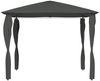 Gartenpavillon, Pavillon mit Pfostenabdeckungen 3 x 3 x 2,6 m Anthrazit 160 g/m² Bild 2
