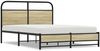 vidaXL Bettgestell ohne Matratze 120x200 cm Sonoma-Eiche Holzwerkstoff 4100426 Bild 2