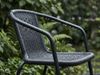 LC Garden Stapelstuhl Garvista 8er Set Stapelstuhl 56x62x72cm schwarz Bild 4
