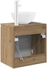 vidaXL Wandmontierte Waschtisch Artisan-Eiche 49,5 x 41 x 64,5 cm 890401 Bild 5