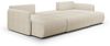 Wohnlandschaft Sofa mit Schlaffunktion CALGARY Stoff Curio Creme Bild 2
