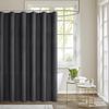 MIULEE Duschvorhang 240x200cm Dunkelgrau Wasserdicht Anti-schimmel Textil Bild 2