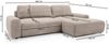 Selsey 'Alferia' Ecksofa mit Schlaffunktion, Breitcord-Bezug, beige, linksseitig, 82 x 264 x 162 cm Bild 5