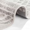 In- & Outdoor Wendeteppich Biri Grau Creme - 80x350x0,5cm Bild 3