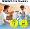 EASYmaxx Wäscheständer elektrisch 17W weiß/türkis Bild 3
