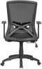 byLIVING Chefsessel Long / Kunststoff schwarz / Bezug Stoff / Mesh schwarz / Wippmechanik / Sicherheitsklemmschutz/Höhenverstellung / gebremste Sicherheitsrollen / B 52,5, H95,5-103, T 60,5 Bild 4
