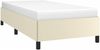 vidaXL Bettgestell Creme 80x200 cm Kunstleder [347217] Bild 3
