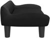 vidaxl Kindersofa 70 x 40 x 24 cm Samt, Schwarz Bild 4