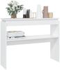 vidaXL Konsolentisch Weiß 102x30x80 cm Holzwerkstoff 808323 Bild 5