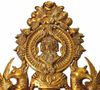Casa Padrino Luxus Barock Spiegel Gold H. 255 cm - Prunkvolle Barock Möbel Bild 3