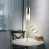 Hängeleuchte, Nickel matt, Glas rauch, H 152,5 cm ANNIKA Bild 3