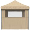 vidaXL Party-Zelt Beige 279 x 410 x 315 cm Oxford-Stoff 42023588 Bild 5