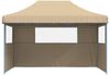 vidaXL Party-Zelt Beige 279 x 410 x 315 cm Oxford-Stoff 42023588 Bild 3