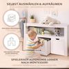 ONVAYA Sideboard mit Rollboxen - Bücherregal-Kuscheltier Aufbewahrung Bild 3