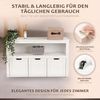 ONVAYA Sideboard mit Rollboxen - Bücherregal-Kuscheltier Aufbewahrung Bild 4