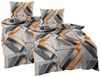 JACK Bettwäsche JACK by Kaeppel 155x220cm Elevate Abstrakt versch. Farben, Biber, 4 teilig, warm und weich, tolles Motiv Bild 4