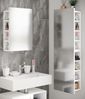 VCM Badmöbel Spiegelschrank Flandu 918256 Weiß H. 118 x B. 40 x T. 15 cm Bild 3