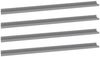 vidaXL Wandregale 4 Stk. Grau 115x9x3 cm 326678 Bild 2