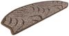 Metzker® Stufenmatte Stufenmatten Prerow Halbrund Braun - 15 Stück, halbrund, Höhe: 6 mm, 15 Stück - Braun Bild 3