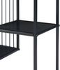 Konsolentisch Beesel 65,5x60x20 cm Schwarz [en. casa] Bild 5