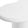 Beistelltisch ARSOLI 43 cm 58 cm Cremeweiß Bild 5