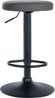 Barhocker KAZON - Kunstleder Grau 38.5x38.5x60 cm Schwarz | Barstuhl Höhenverstellbar Tresenhocker Tresenstuhl Kneipenhocker Kneipenstuhl Bild 3