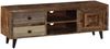 TV-Schrank, TV-Lowboard 118x30x40 cm Massivholz Mango Bild 3